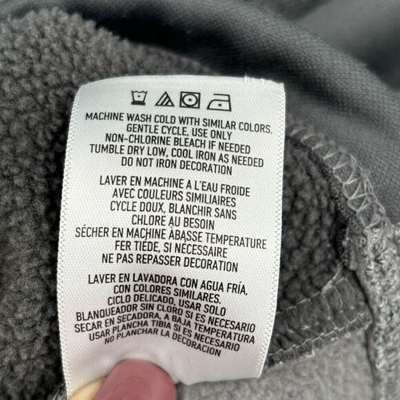 Spyder Men’s 1/4 Zip Pullover Jacket Gray Size Large - Picture 9 of 9